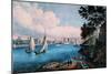 Blackwell Island-Currier & Ives-Mounted Art Print