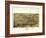 Blairstown, Iowa - Panoramic Map-Lantern Press-Framed Art Print