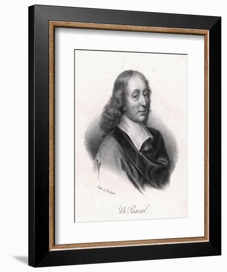 Blaise Pascal French Philosopher-Delpech-Framed Art Print