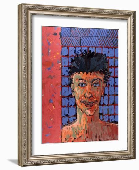 Blake Head, 1996-Peter Wilson-Framed Giclee Print