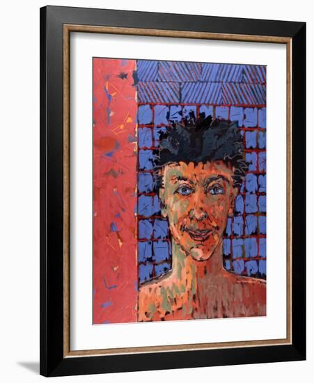 Blake Head, 1996-Peter Wilson-Framed Giclee Print