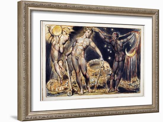 Blake: Jerusalem, 1804-William Blake-Framed Giclee Print