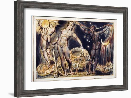 Blake: Jerusalem, 1804-William Blake-Framed Giclee Print