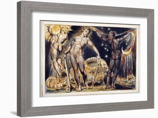 Blake: Jerusalem, 1804-William Blake-Framed Giclee Print