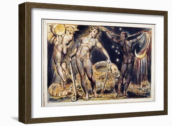 Blake: Jerusalem, 1804-William Blake-Framed Giclee Print