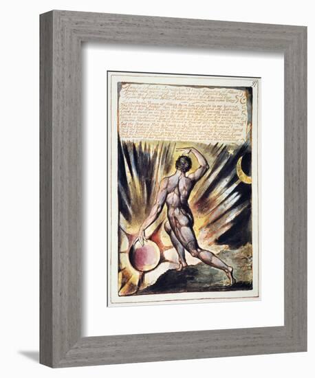 Blake: Jerusalem, 1804-William Blake-Framed Giclee Print