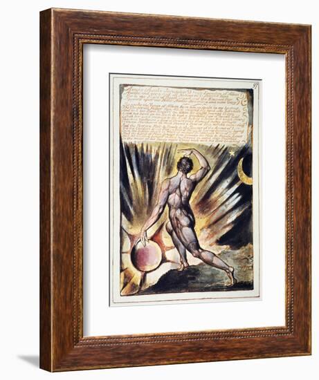 Blake: Jerusalem, 1804-William Blake-Framed Giclee Print