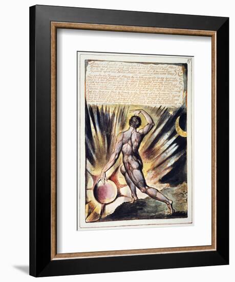 Blake: Jerusalem, 1804-William Blake-Framed Giclee Print