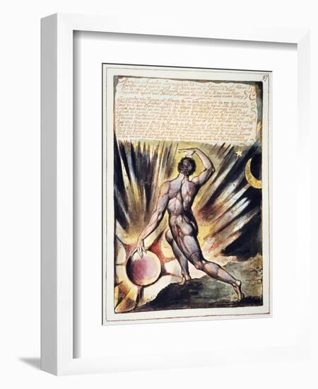 Blake: Jerusalem, 1804-William Blake-Framed Giclee Print