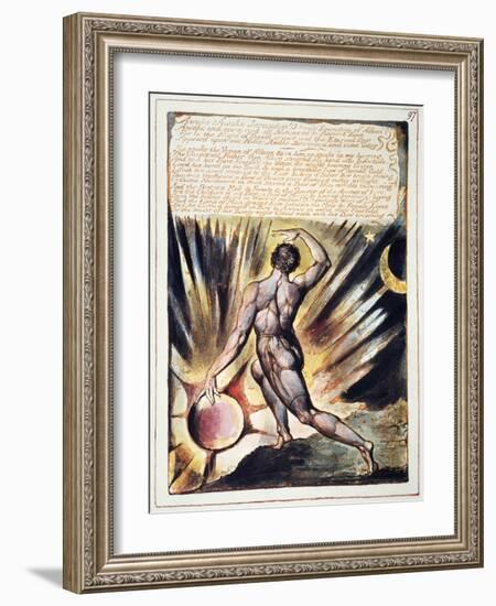 Blake: Jerusalem, 1804-William Blake-Framed Giclee Print