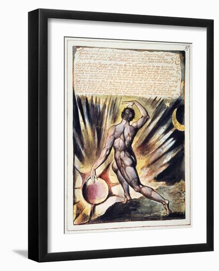 Blake: Jerusalem, 1804-William Blake-Framed Giclee Print