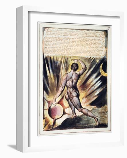 Blake: Jerusalem, 1804-William Blake-Framed Giclee Print