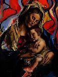 Madonna and Child, C.2020 (Acrylic on Canvas)-Blake Munch-Giclee Print