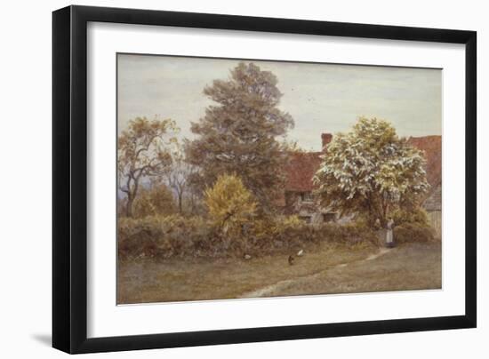 Blake's House, Hampstead Heath-Helen Allingham-Framed Giclee Print