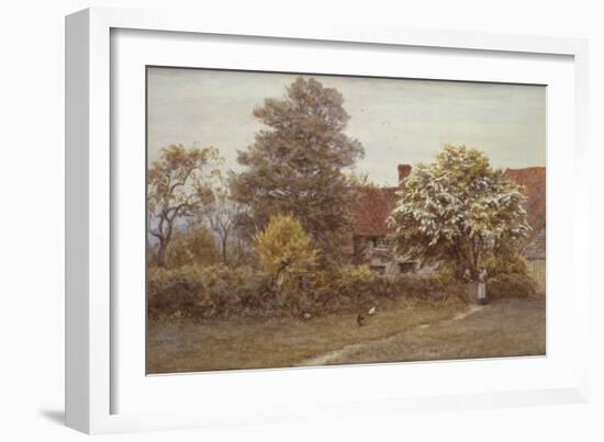 Blake's House, Hampstead Heath-Helen Allingham-Framed Giclee Print