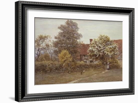 Blake's House, Hampstead Heath-Helen Allingham-Framed Giclee Print