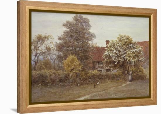 Blake's House, Hampstead Heath-Helen Allingham-Framed Premier Image Canvas