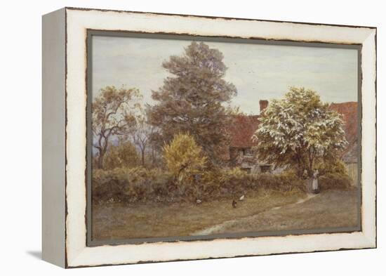 Blake's House, Hampstead Heath-Helen Allingham-Framed Premier Image Canvas