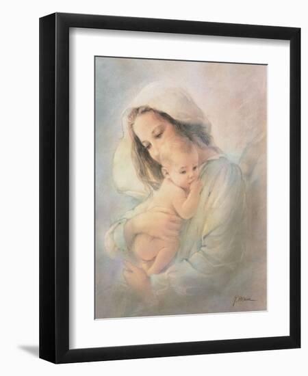 Blanc 6-null-Framed Art Print