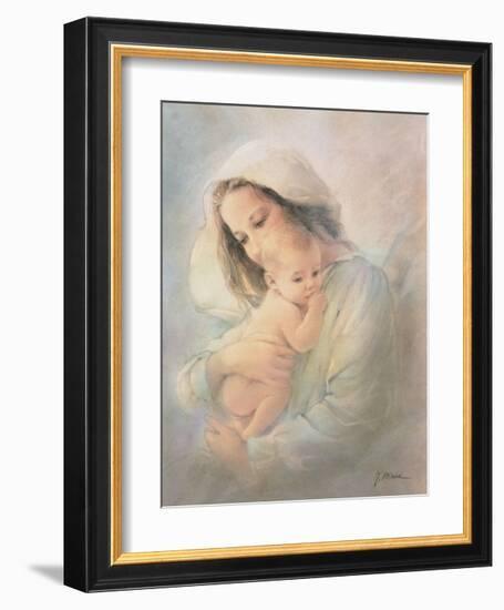 Blanc 6-null-Framed Art Print