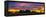 Blanchards home at Sunset, Hastings Mesa Colorado near RIDGWAY, COLORADO-Panoramic Images-Framed Premier Image Canvas