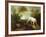 Blanche, Bitch of the Royal Hunting Pack-Jean-Baptiste Oudry-Framed Giclee Print