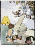 Mother Goose: Jack Horner-Blanche Fisher Wright-Mounted Giclee Print