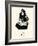 Blanche-Noir III-The Vintage Collection-Framed Art Print