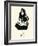 Blanche-Noir III-The Vintage Collection-Framed Art Print