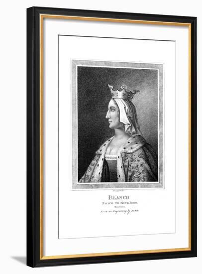 Blanche of Castile (1188-125), Niece to King John-Thomas Trotter-Framed Giclee Print