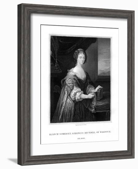 Blanche Somerset, Lady Arundell of Wardour-TA Dean-Framed Giclee Print