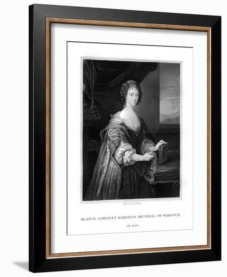 Blanche Somerset, Lady Arundell of Wardour-TA Dean-Framed Giclee Print