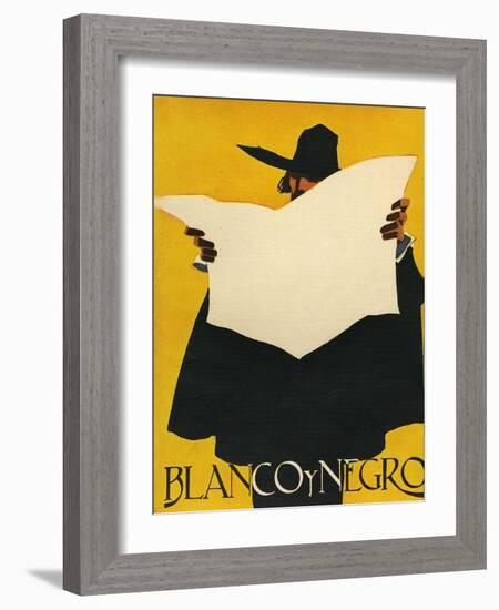 Blanco y Negro, Magazine Cover, Spain, 1929-null-Framed Giclee Print