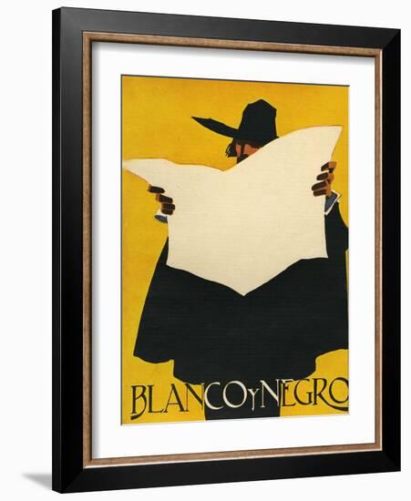 Blanco y Negro, Magazine Cover, Spain, 1929-null-Framed Giclee Print