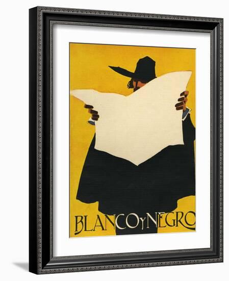 Blanco y Negro, Magazine Cover, Spain, 1929-null-Framed Giclee Print