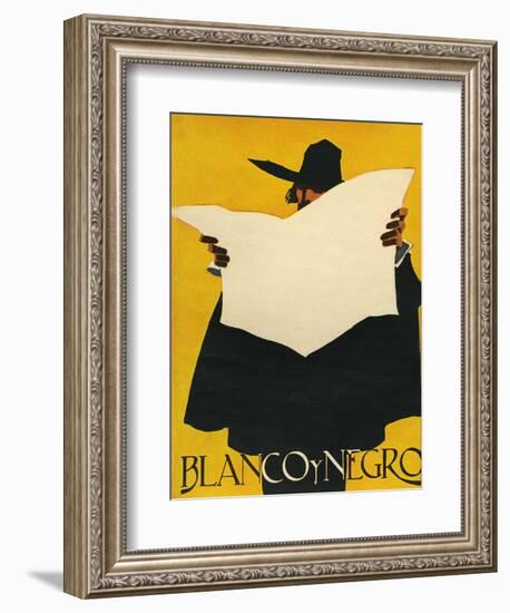 Blanco y Negro, Magazine Cover, Spain, 1929--Framed Giclee Print