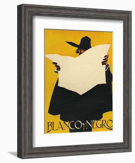 Blanco y Negro, Magazine Cover, Spain, 1929--Framed Giclee Print