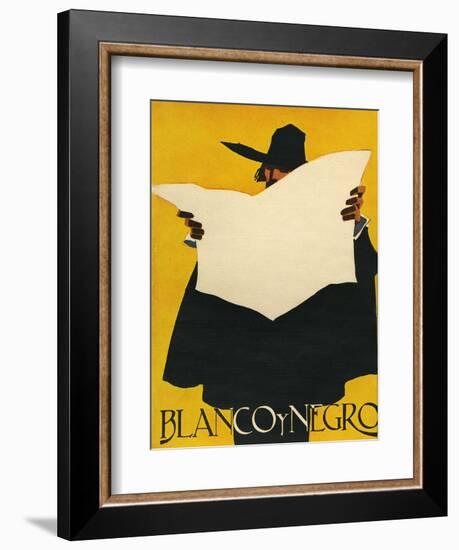 Blanco y Negro, Magazine Cover, Spain, 1929-null-Framed Giclee Print