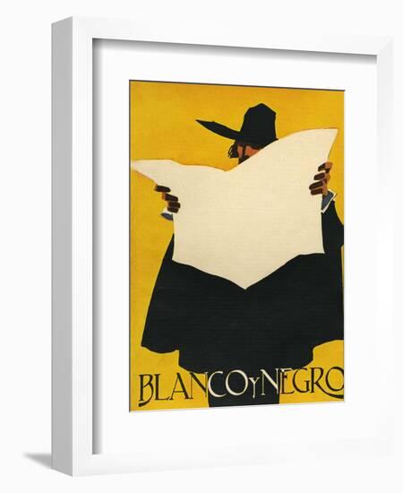 Blanco y Negro, Magazine Cover, Spain, 1929-null-Framed Giclee Print