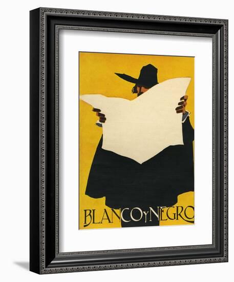 Blanco y Negro, Magazine Cover, Spain, 1929-null-Framed Giclee Print