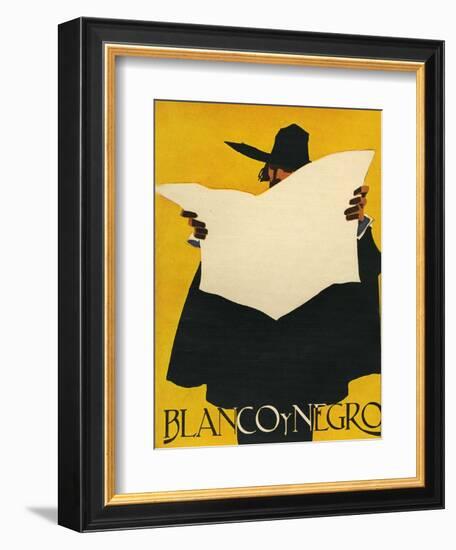 Blanco y Negro, Magazine Cover, Spain, 1929-null-Framed Giclee Print