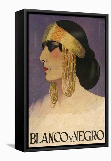 Blanco y Negro, Magazine Cover, Spain, 1929-null-Framed Premier Image Canvas