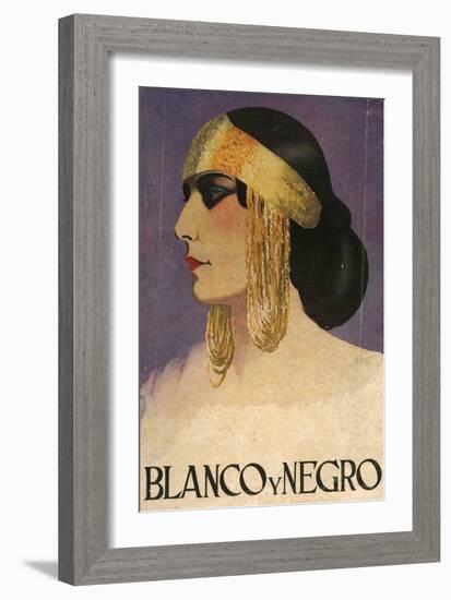 Blanco y Negro, Magazine Cover, Spain, 1929-null-Framed Giclee Print