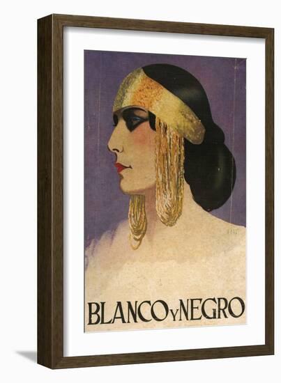 Blanco y Negro, Magazine Cover, Spain, 1929-null-Framed Giclee Print