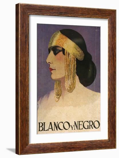 Blanco y Negro, Magazine Cover, Spain, 1929-null-Framed Giclee Print