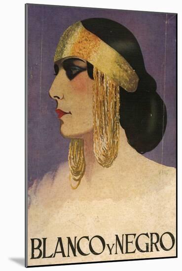 Blanco y Negro, Magazine Cover, Spain, 1929-null-Mounted Giclee Print