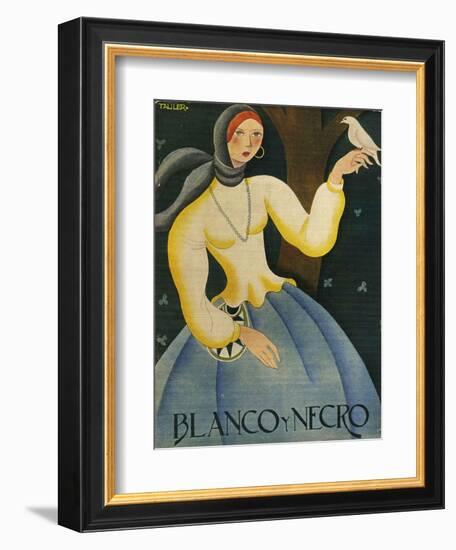 Blanco y Negro, Magazine Cover, Spain, 1930-null-Framed Giclee Print