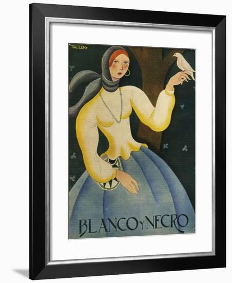 Blanco y Negro, Magazine Cover, Spain, 1930-null-Framed Giclee Print