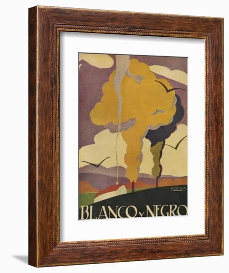 Blanco y Negro, Magazine Cover, Spain, 1932-null-Framed Giclee Print