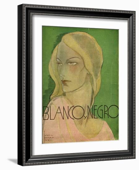 Blanco y Negro, Magazine Cover, Spain, 1932-null-Framed Giclee Print